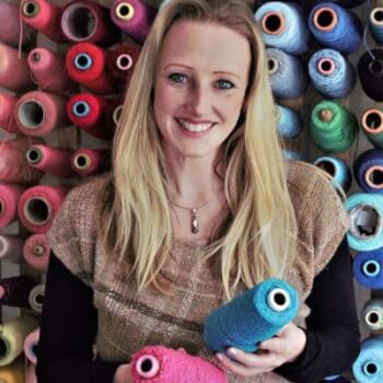 Dyeing To Weave Studio, textiles teacher